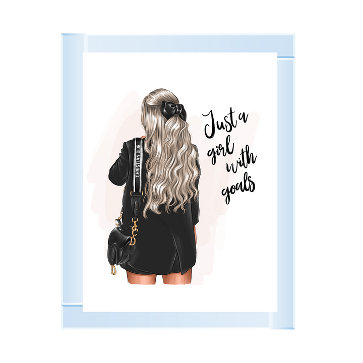 Girl with goals