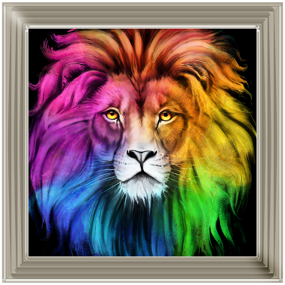 Rainbow Lion