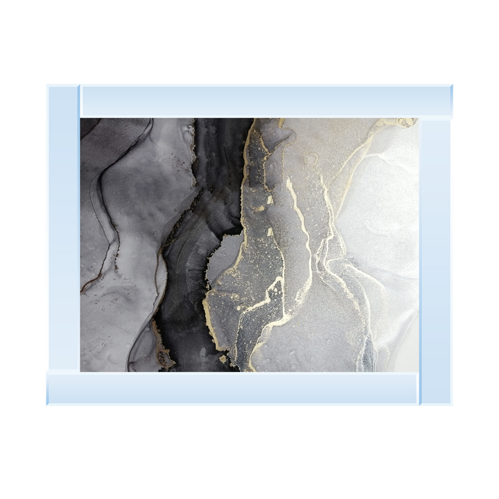 AB148 Abstract Black & Grey