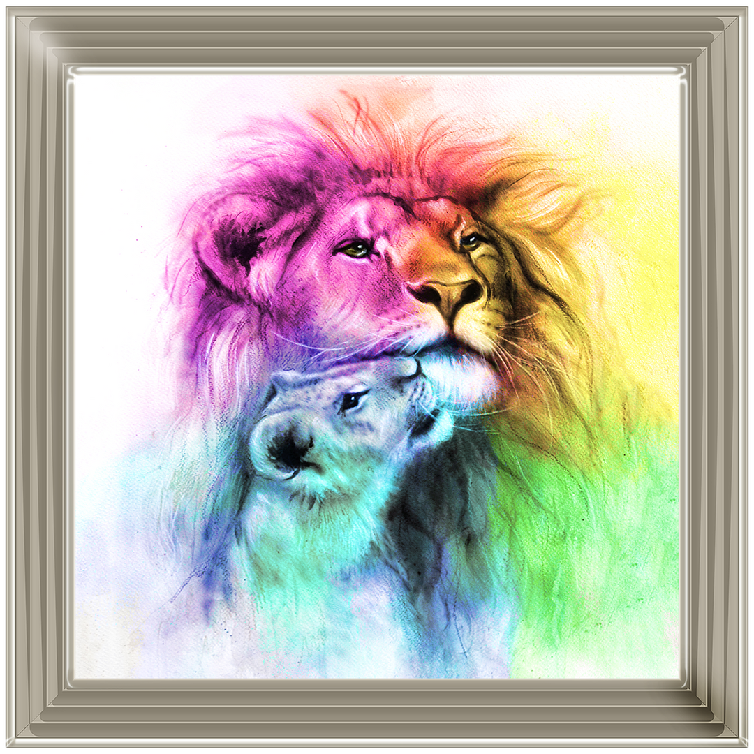 Proud Father Lion