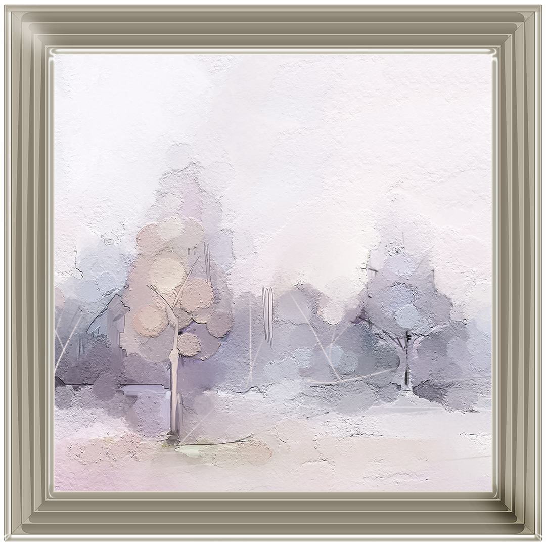 Purple Tree Abstract