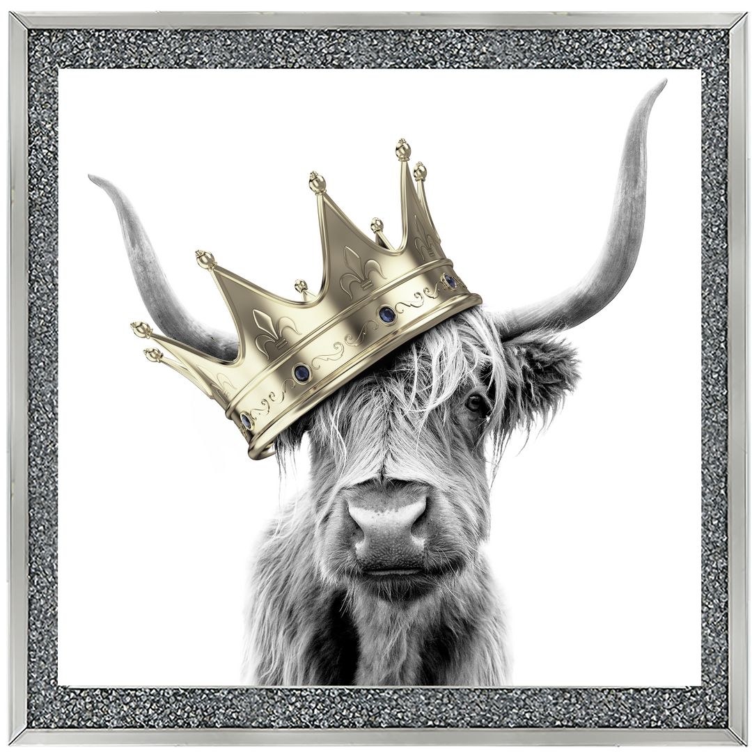 AN347 Crowned Cow Gold