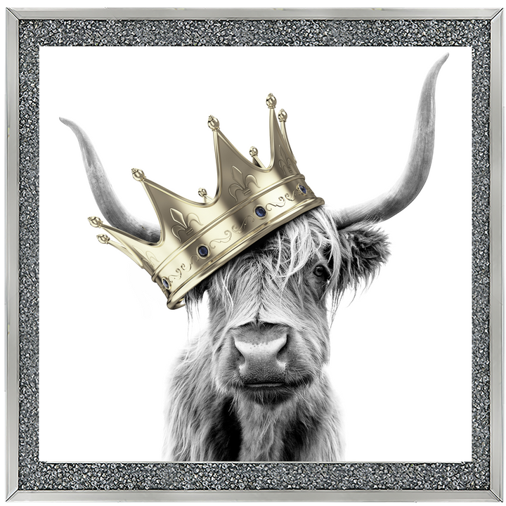 AN347 Crowned Cow Gold