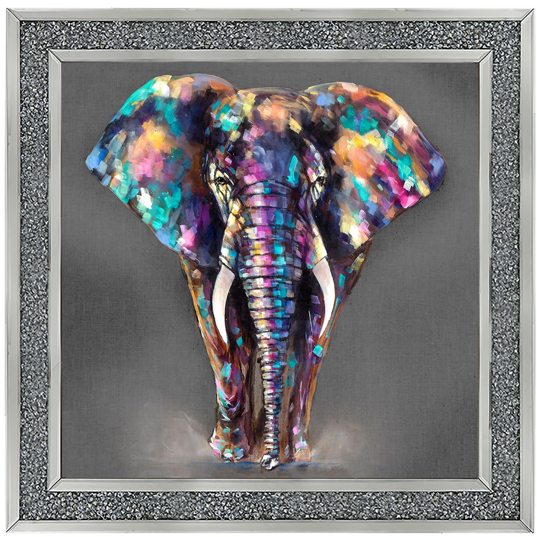 AN340 Colourful Elephant