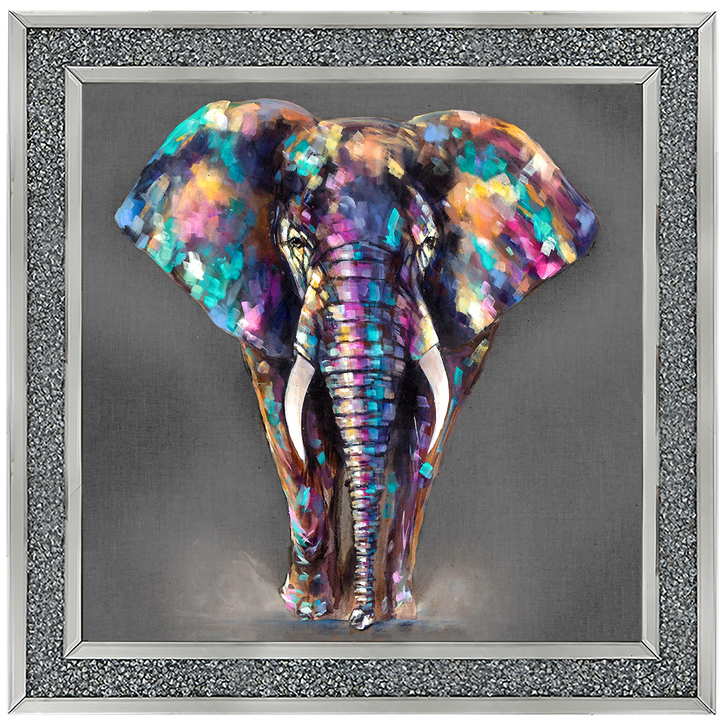 AN340 Colourful Elephant