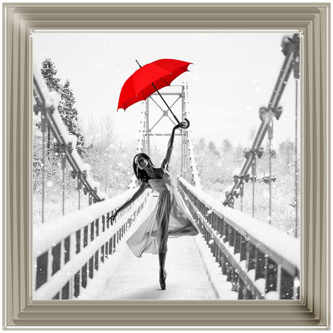 FG570 Ballerina On A Bridge