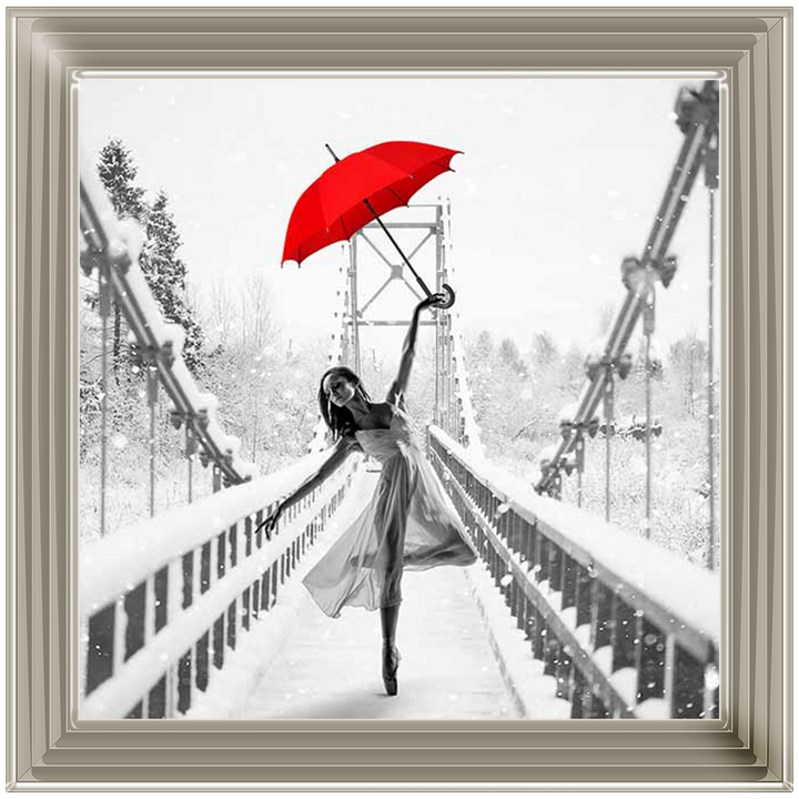 FG570 Ballerina On A Bridge