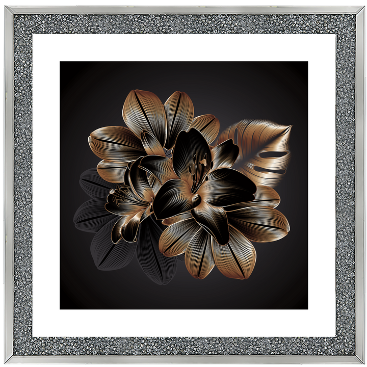 FL239 Black Beauty Flower I