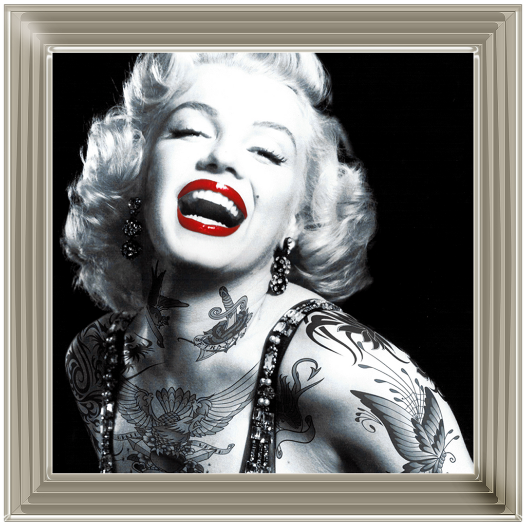 Tattooed Marilyn Monroe