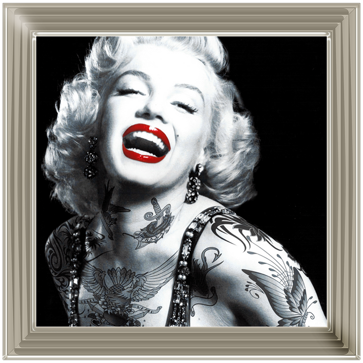 Tattooed Marilyn Monroe