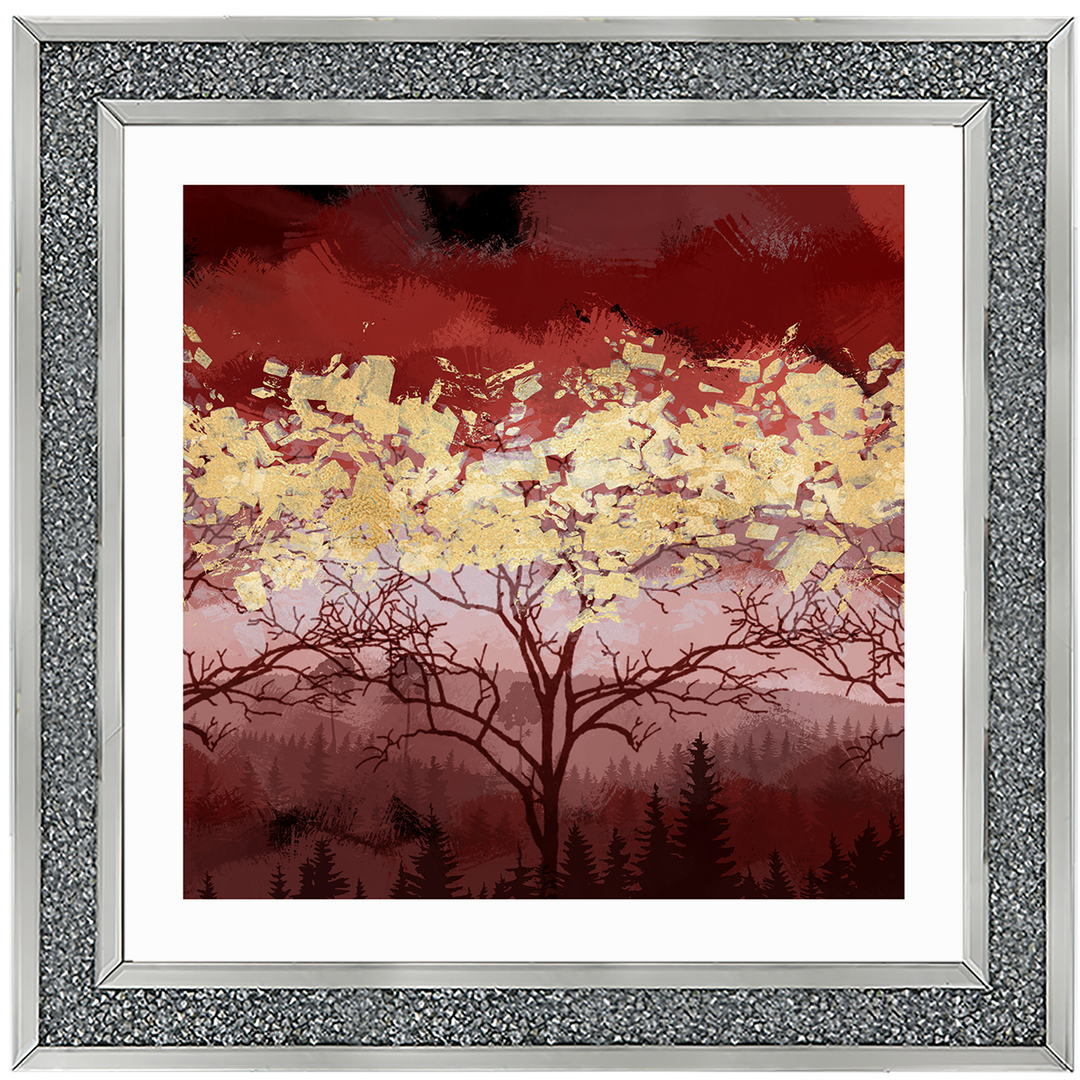 LS196 Lone Red Tree
