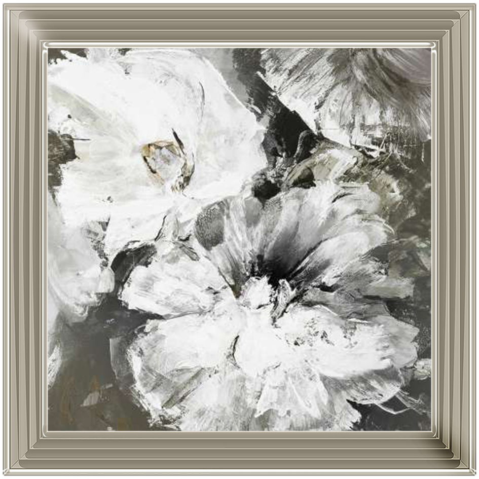 White and Grey Flowers