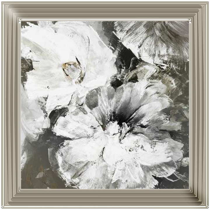 White and Grey Flowers