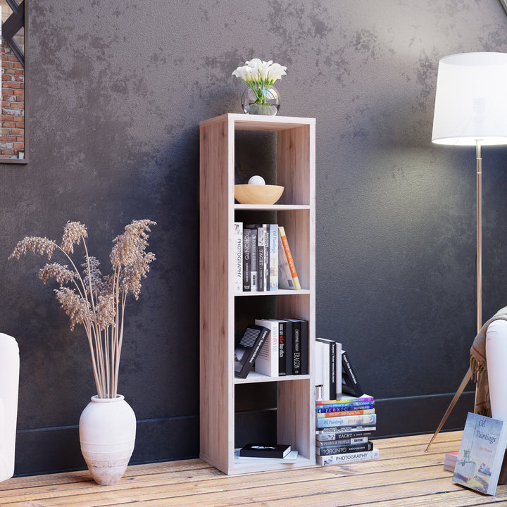 Mauro 3 Shelves Storage Unit in Sand Oak