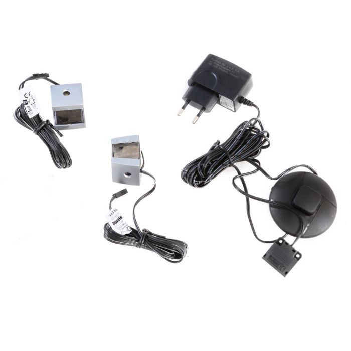 Up and Down LED Cabinet Lighting Set for 15 18 22 mm Shelves