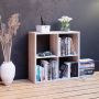 Mauro 2x2 Storage Unit in Sand Oak