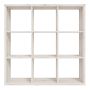 Mauro 3x3 Storage Unit in Sand Oak