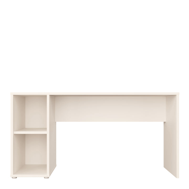 Alice Springs Desk with Open Shelf Storage in Sand