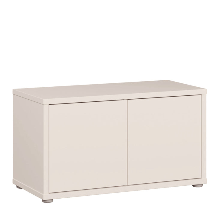 Alice Springs Bench with 2 Doors Push-to-Open in Sand