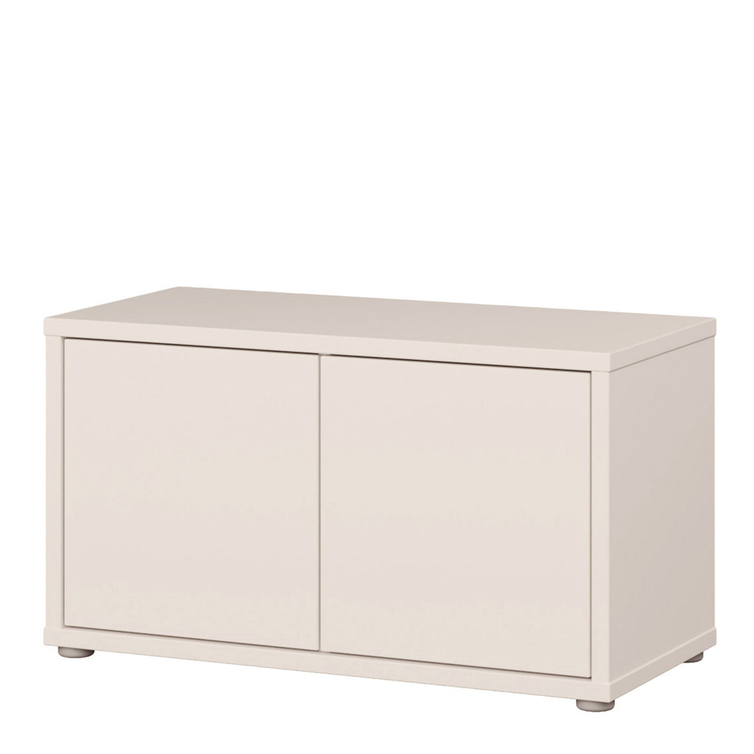 Alice Springs Bench with 2 Doors Push-to-Open in Sand