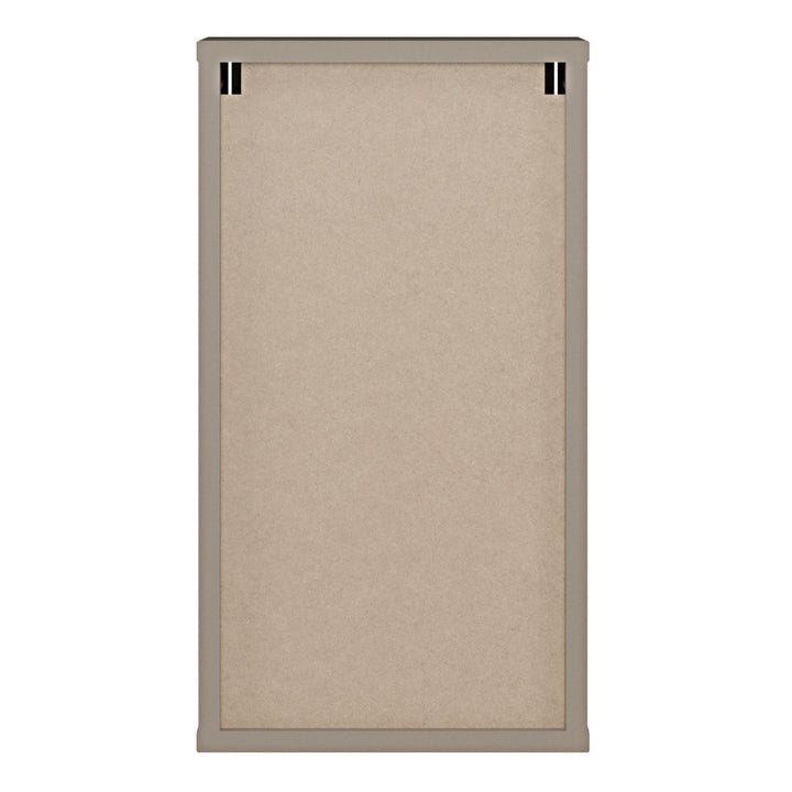 Alice Springs Hanging Storage Cupboard with 1 Door Push-to-Open in Taupe