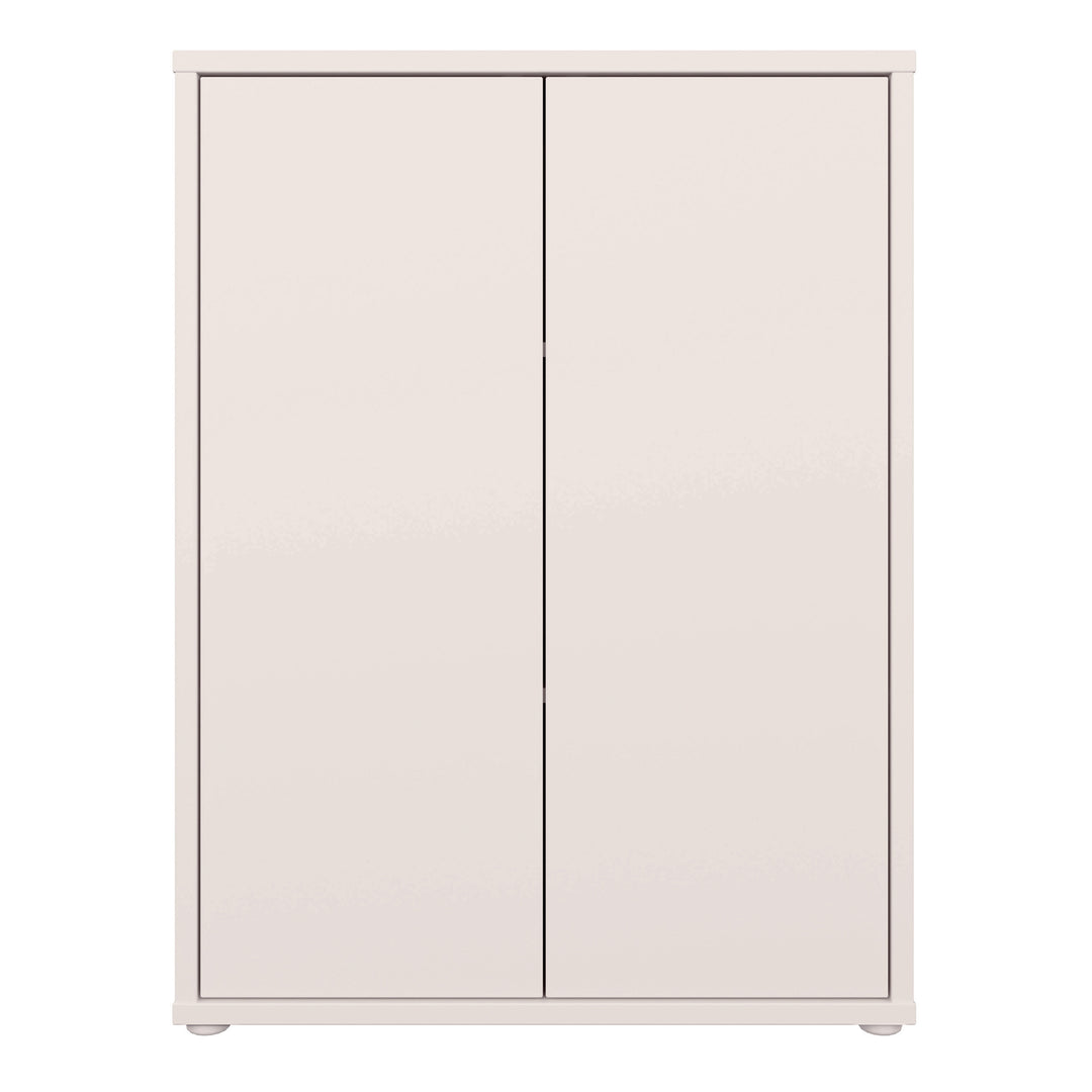 Alice Springs 2 Door Cupboard with Push-to-Open Doors in Sand