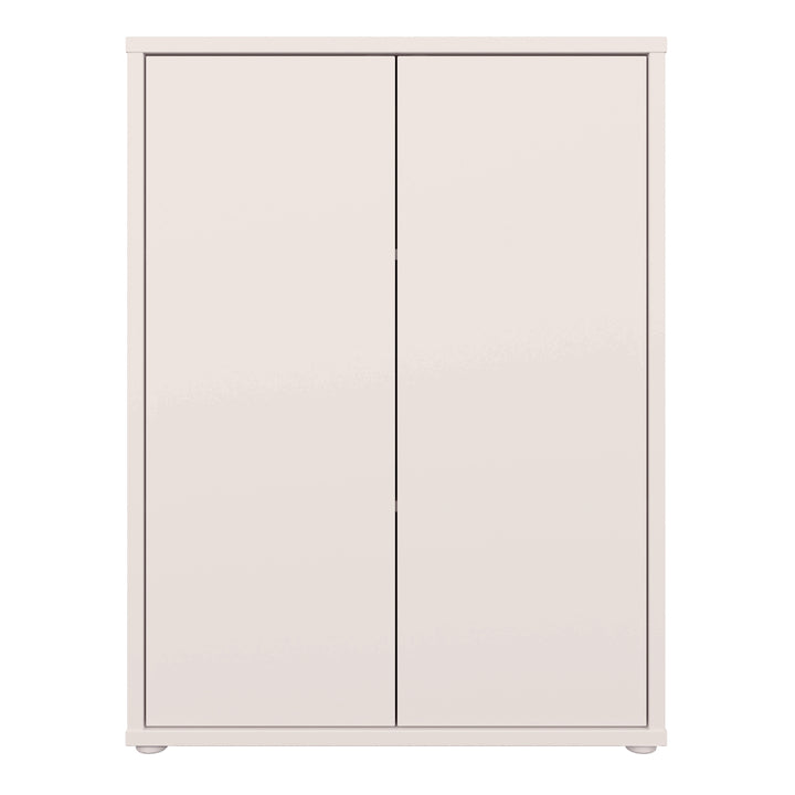 Alice Springs 2 Door Cupboard with Push-to-Open Doors in Sand