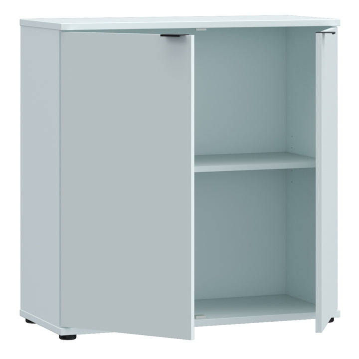 Ganymede 2 Door Cupboard in Light Grey