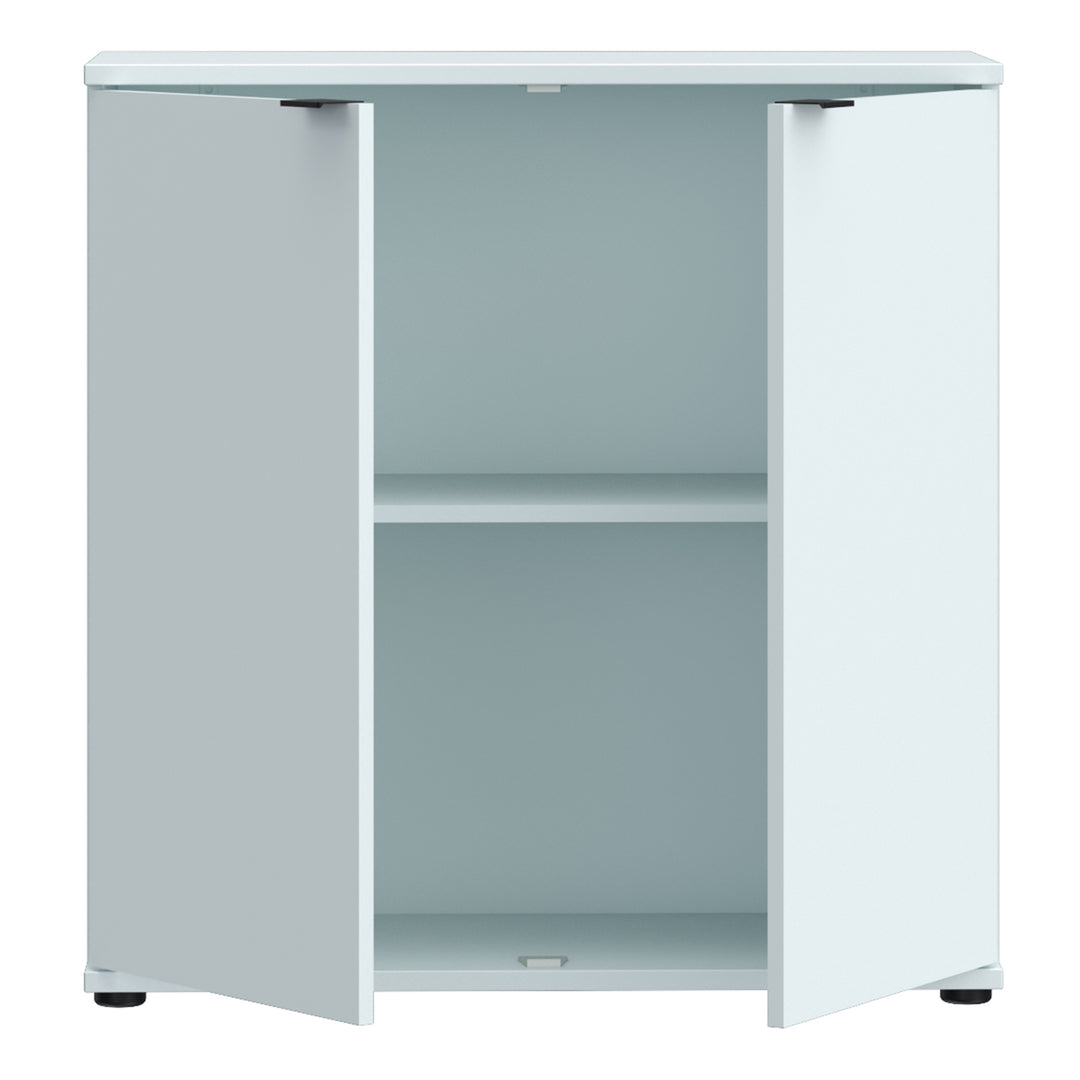 Ganymede 2 Door Cupboard in Light Grey