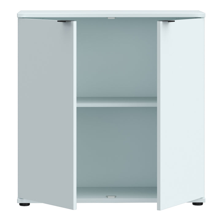 Ganymede 2 Door Cupboard in Light Grey