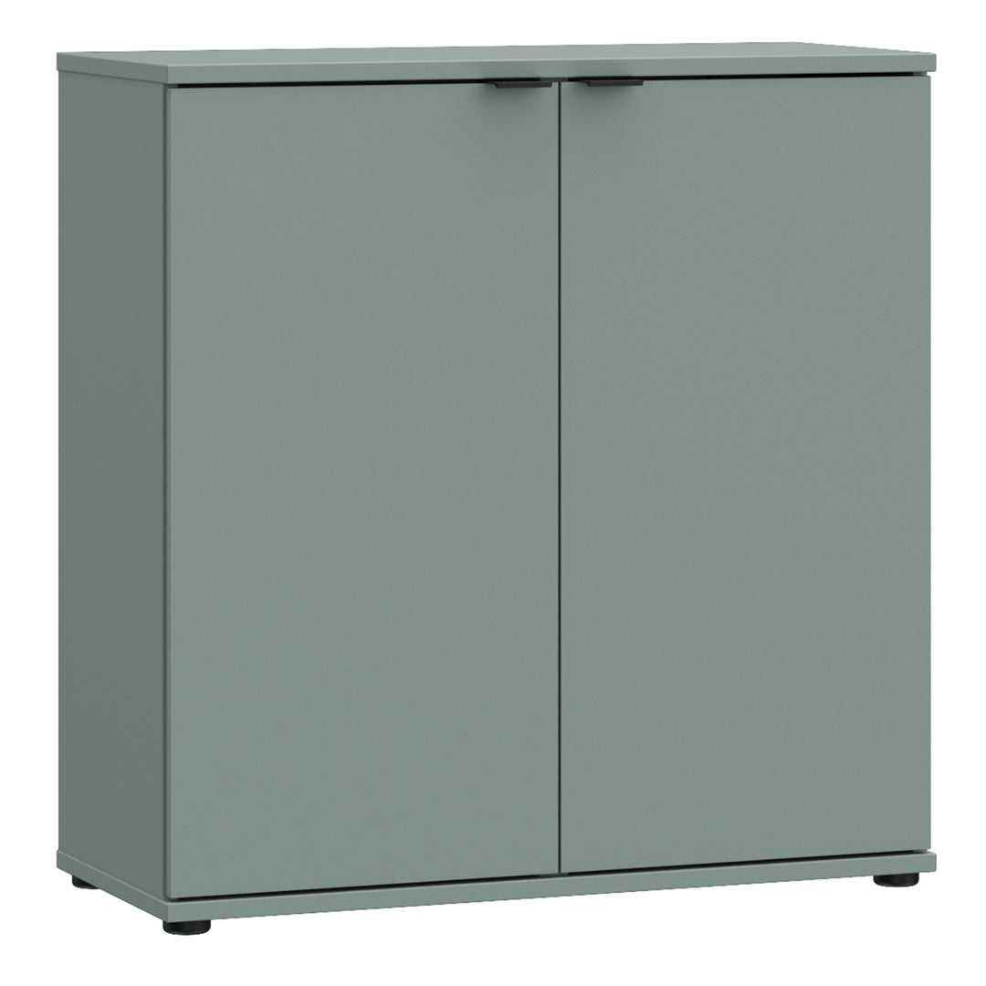 Ganymede 2 Door Cupboard in Sage Green
