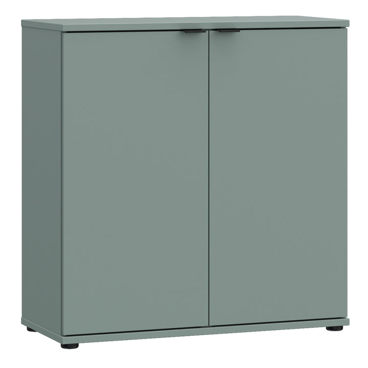 Ganymede 2 Door Cupboard in Sage Green