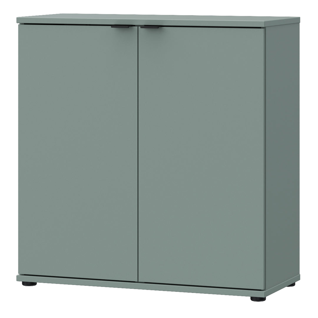 Ganymede 2 Door Cupboard in Sage Green