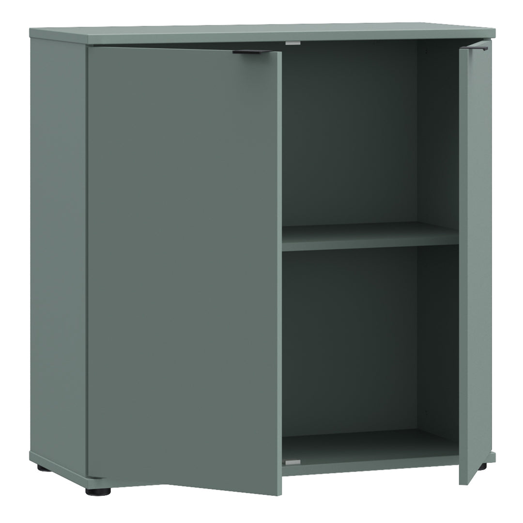 Ganymede 2 Door Cupboard in Sage Green