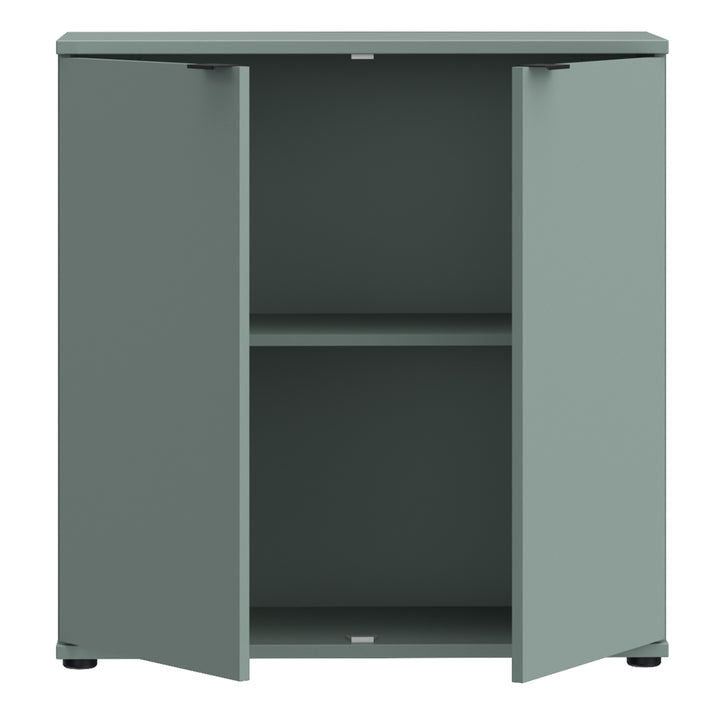Ganymede 2 Door Cupboard in Sage Green