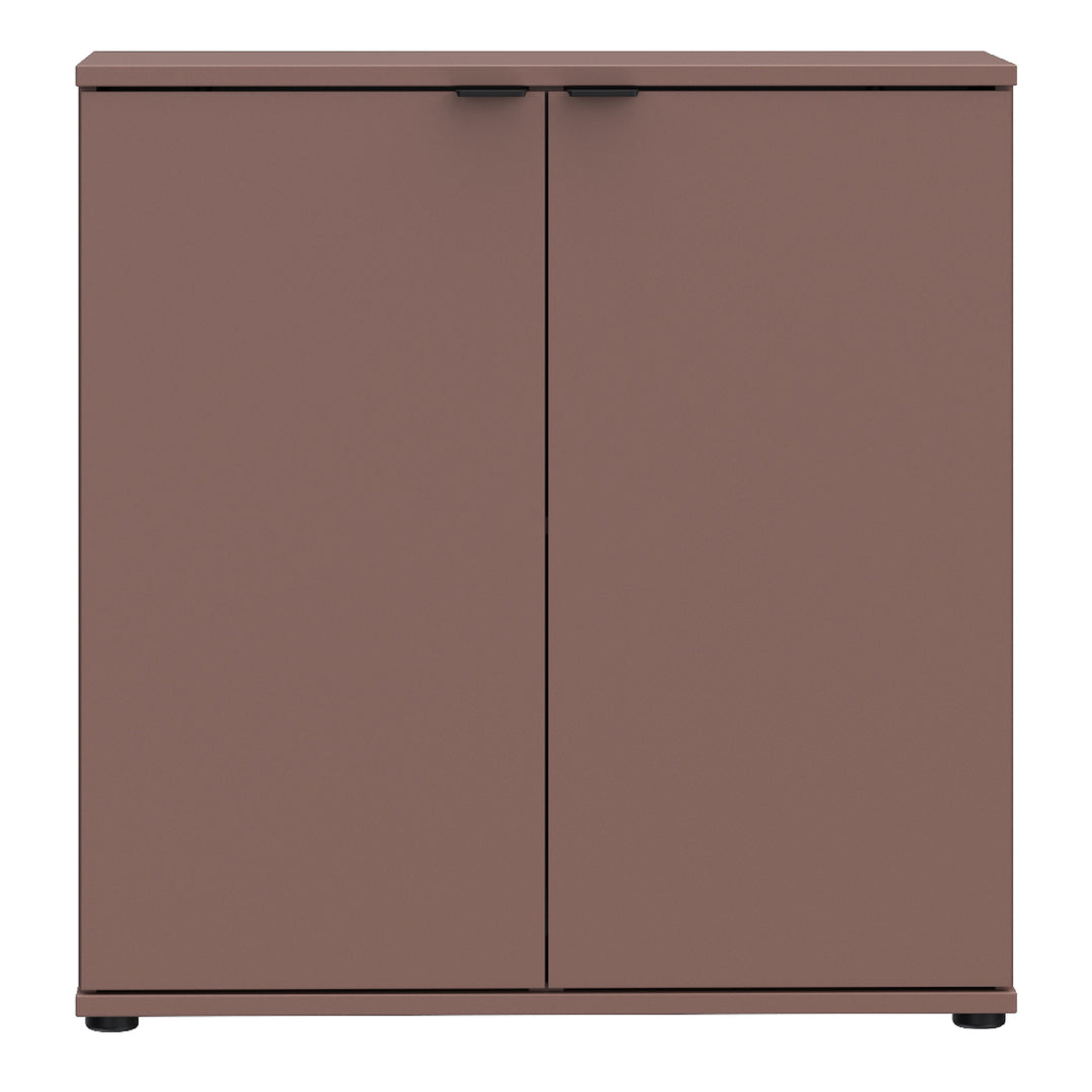 Ganymede 2 Door Cupboard in Terracotta
