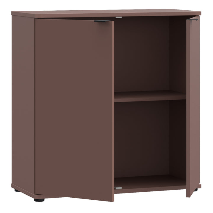 Ganymede 2 Door Cupboard in Terracotta