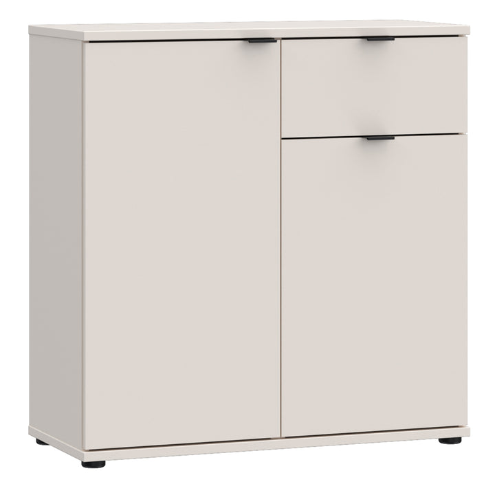 Ganymede 2 Door Cupboard with Drawer in Sand