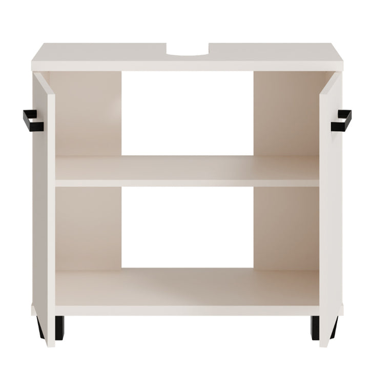 Veris Under Sink Vanity Unit with 2 Doors in Sand