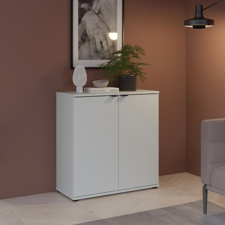 Ganymede 2 Door Cupboard in Light Grey