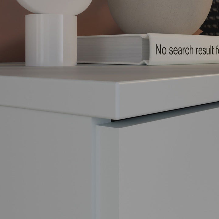 Ganymede 2 Door Cupboard in Light Grey