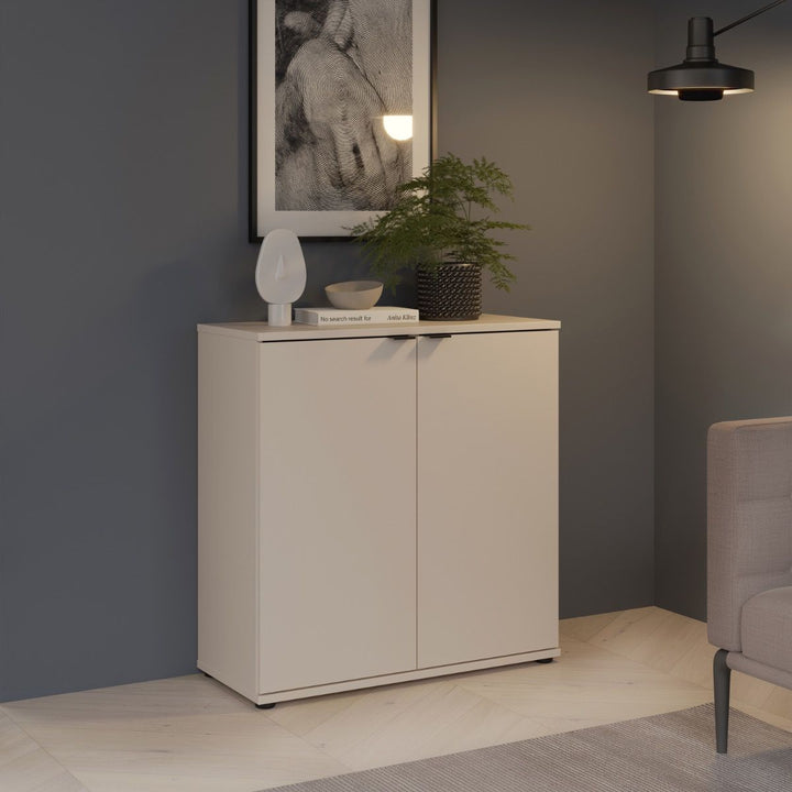 Ganymede 2 Door Cupboard in Sand