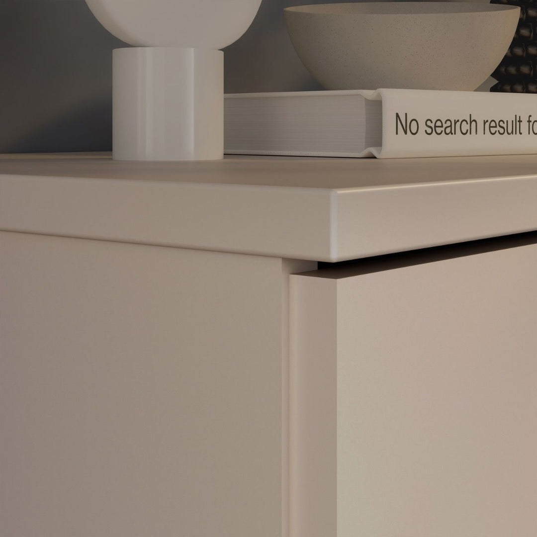 Ganymede 2 Door Cupboard in Sand