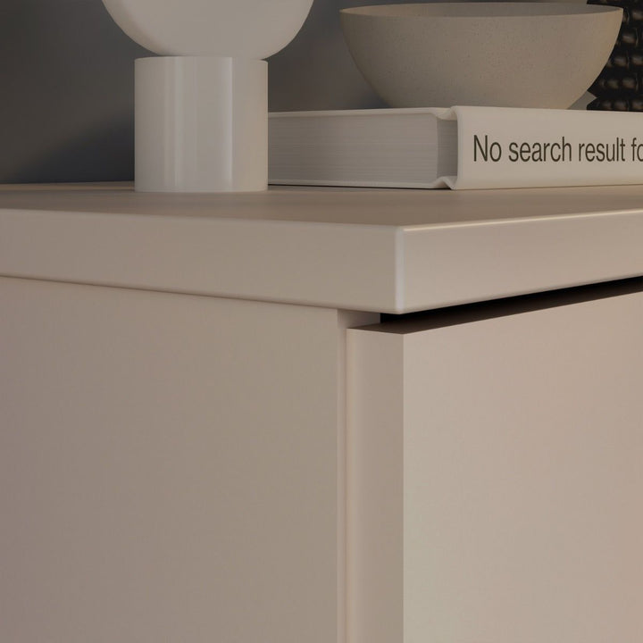 Ganymede 2 Door Cupboard in Sand