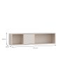 Playly Wall Shelf 141.1cm in Sand