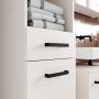 Veris Under Sink Vanity Unit with 2 Doors in Sand