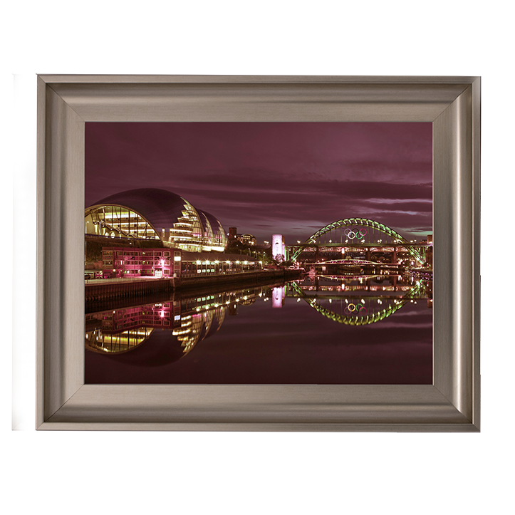 CY071 The Sage Gateshead and the Tyne bridge, Newcastle Upon Tyne II