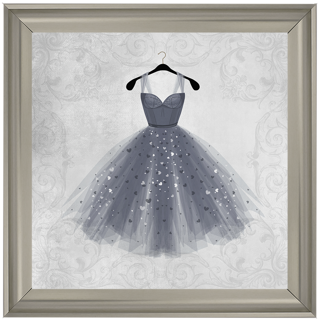 FS116 Black Dress Shimmer
