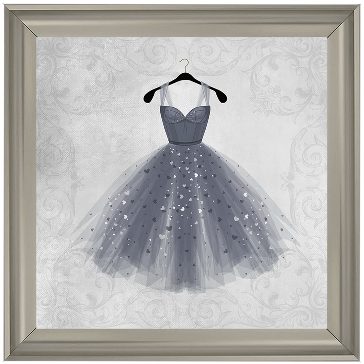 FS116 Black Dress Shimmer