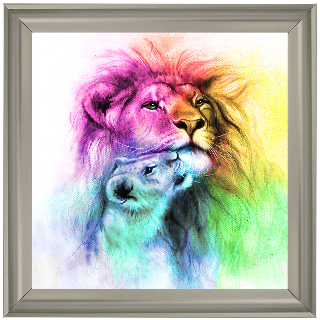 Proud Father Lion